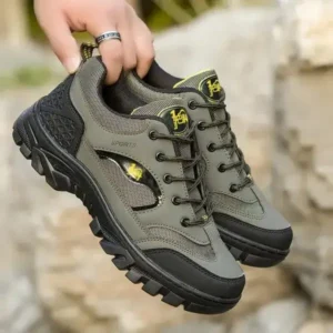 Halvecado Men'S Casual Hiking Shoes Outdoor Sneakers