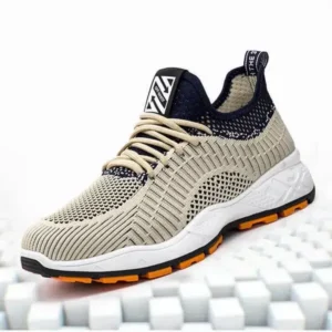 Halvecado Men'S Fashion Lightweight Mesh Breathable Running Sneakers